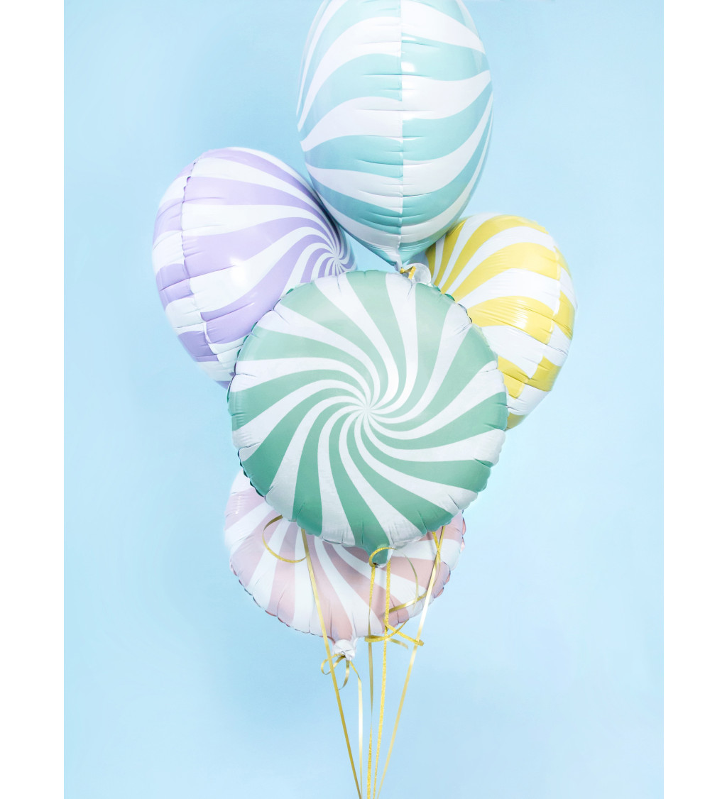 Balónek duhový Candy - zelený