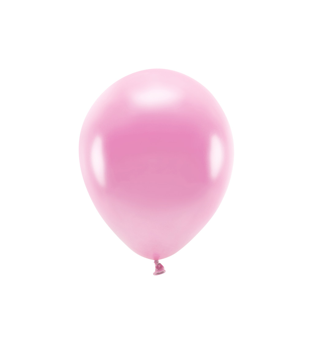 Eco růžový balónek