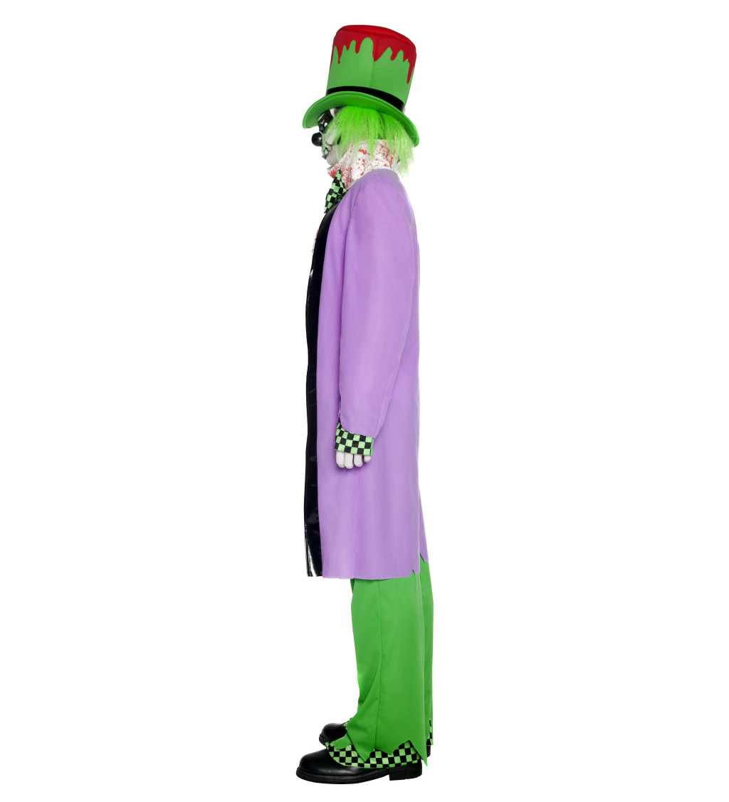 Pánský kostým zelený kloboučník