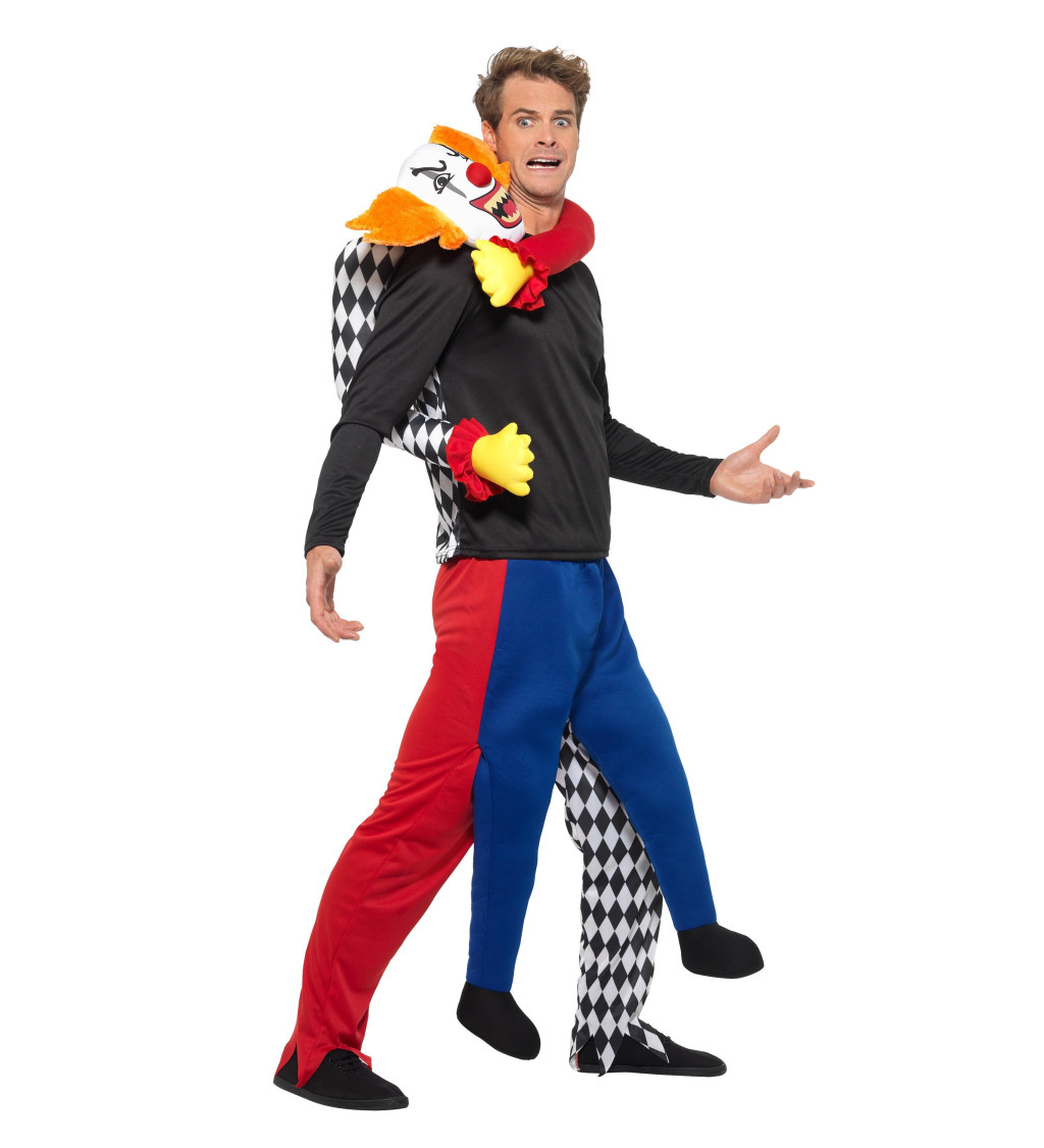Pánský kostým klaun únosce