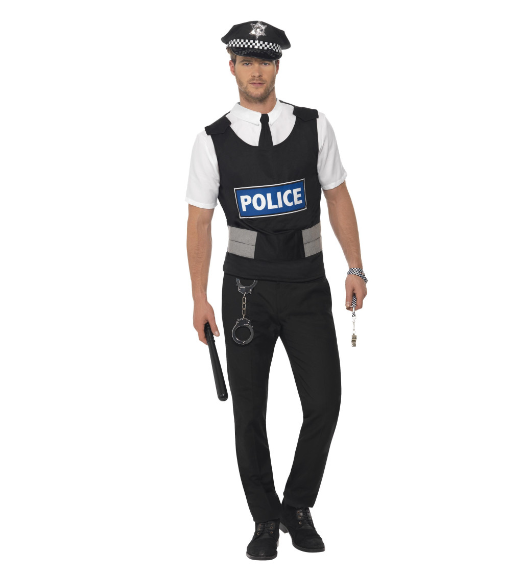 Pánský kostým Policista