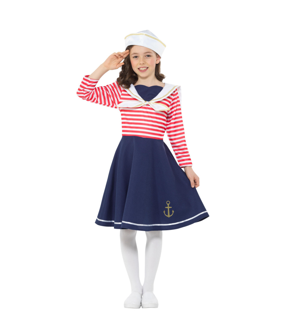 Námořnice dívčí kostým