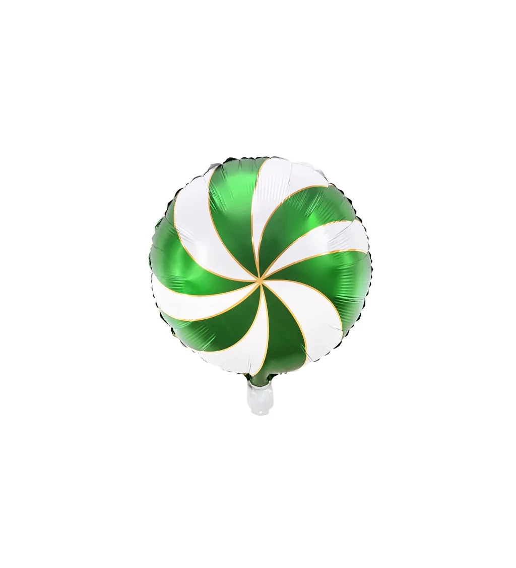 Fóliový balónek ve tvaru cukrovinky - zelený
