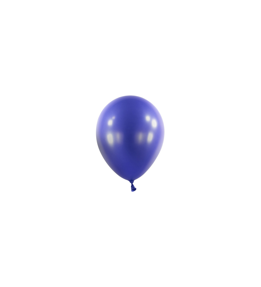 Tmavě modrý velký balónek