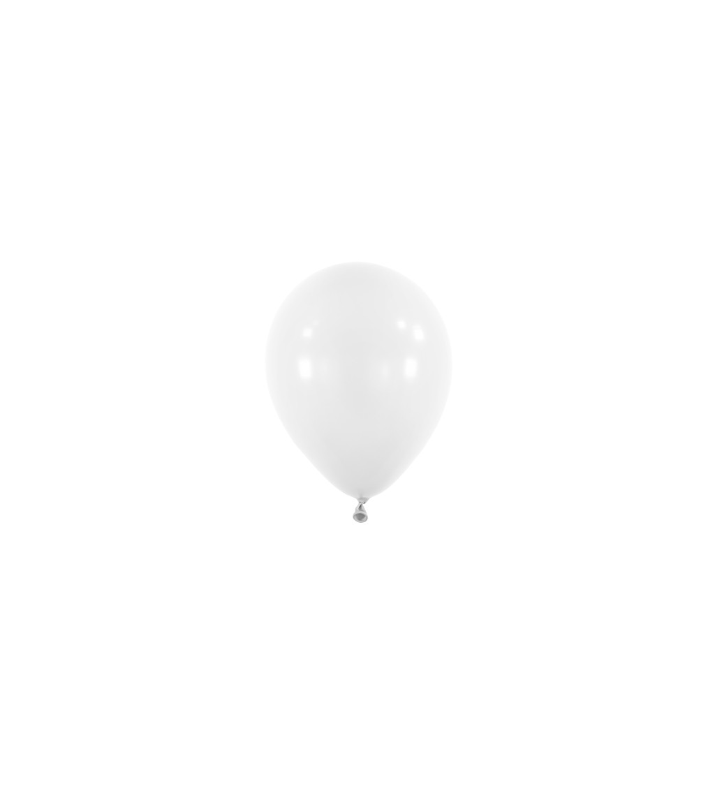 Bílý latexový balónek
