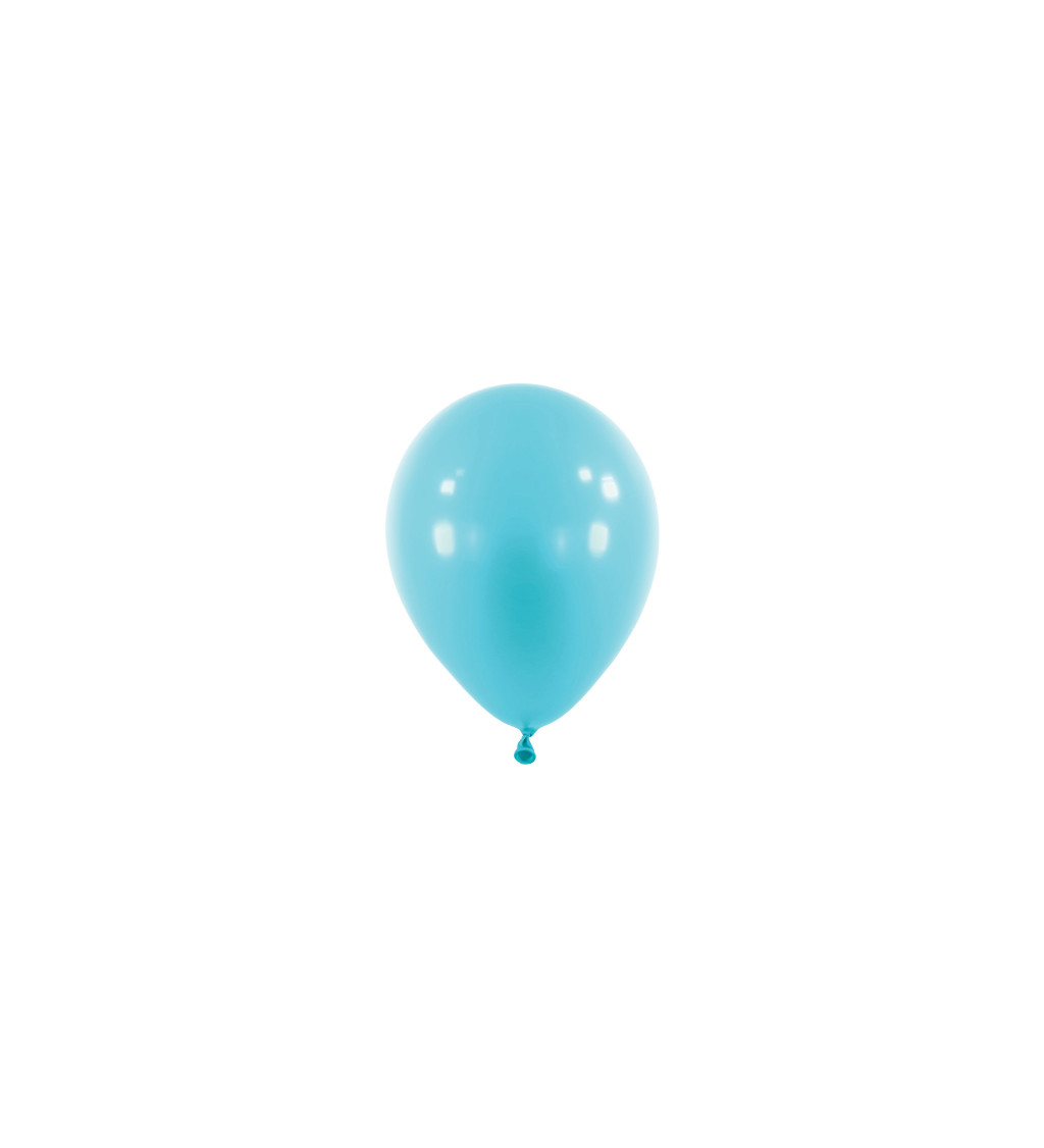 Modrý latexový balónek