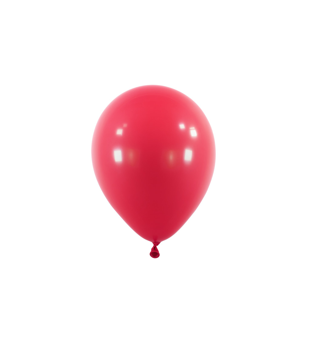 Červený latexový balón