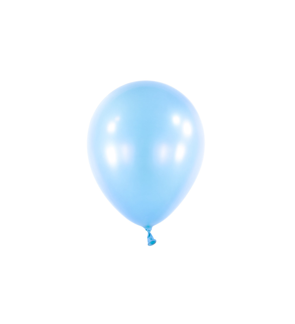 Pastelovo-modrý balónek