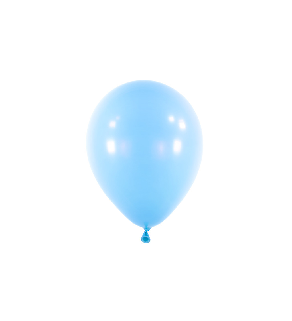 Pastelovo-modrý latexový balón