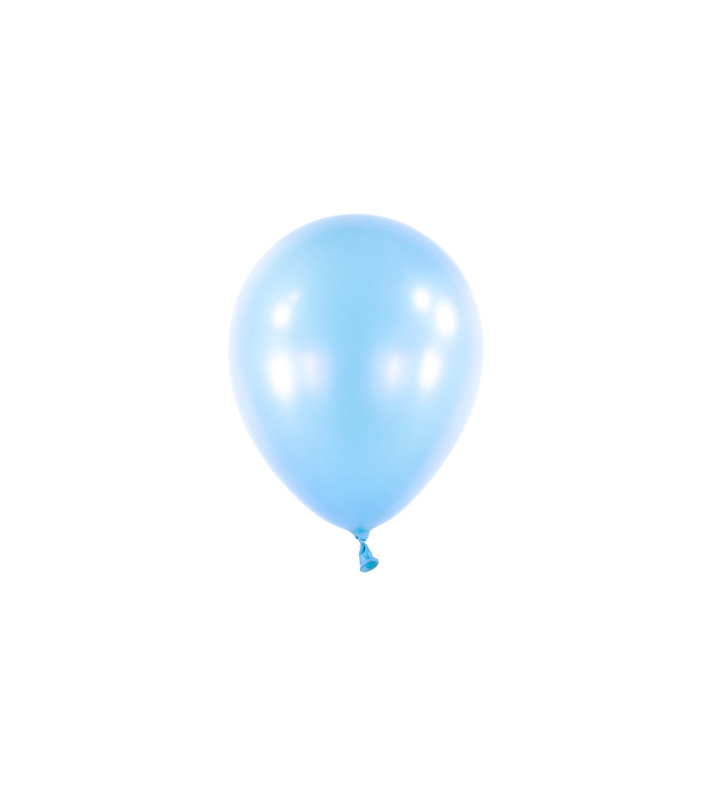 Pastelovo-modrý balónek