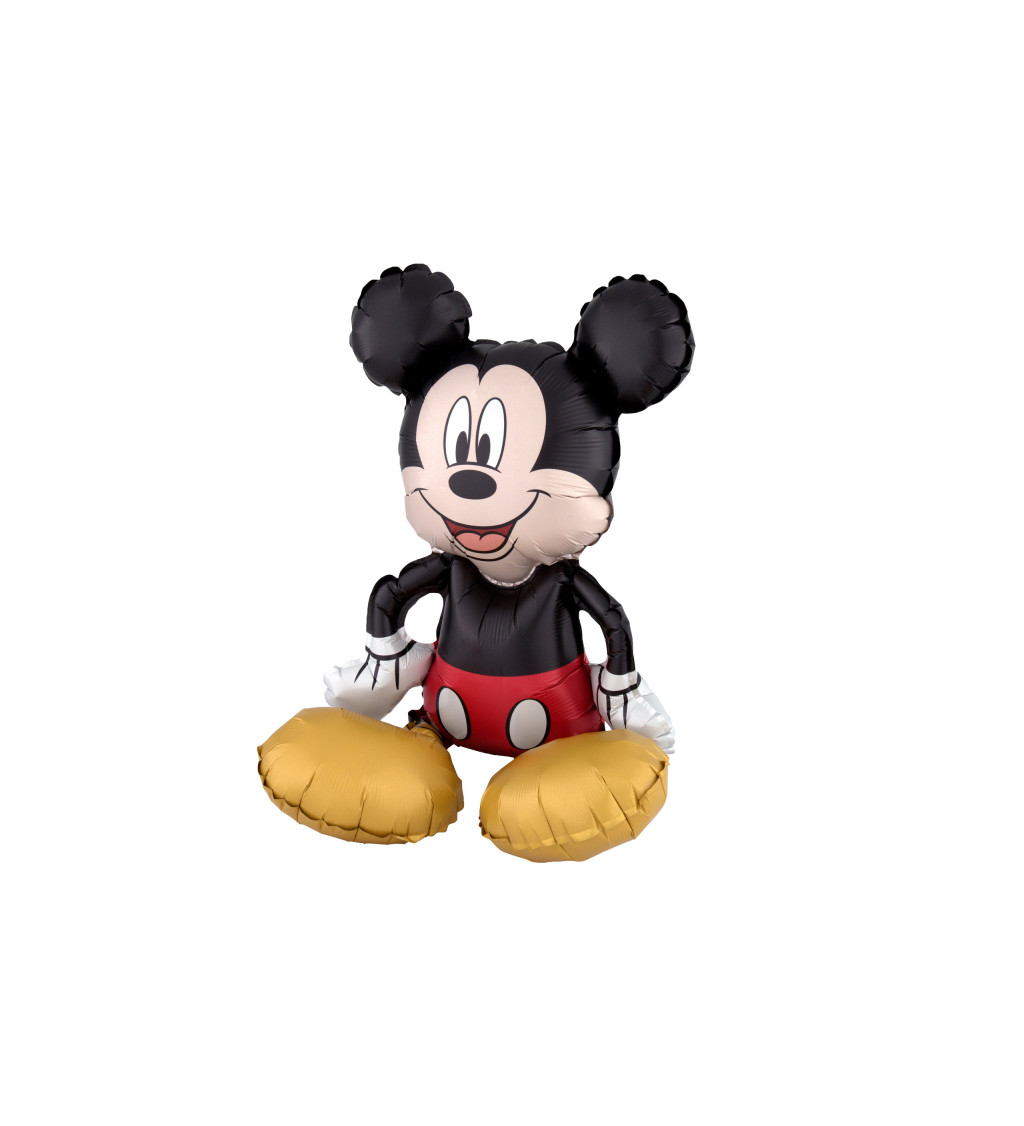 Balónek sedící Mickey Mouse