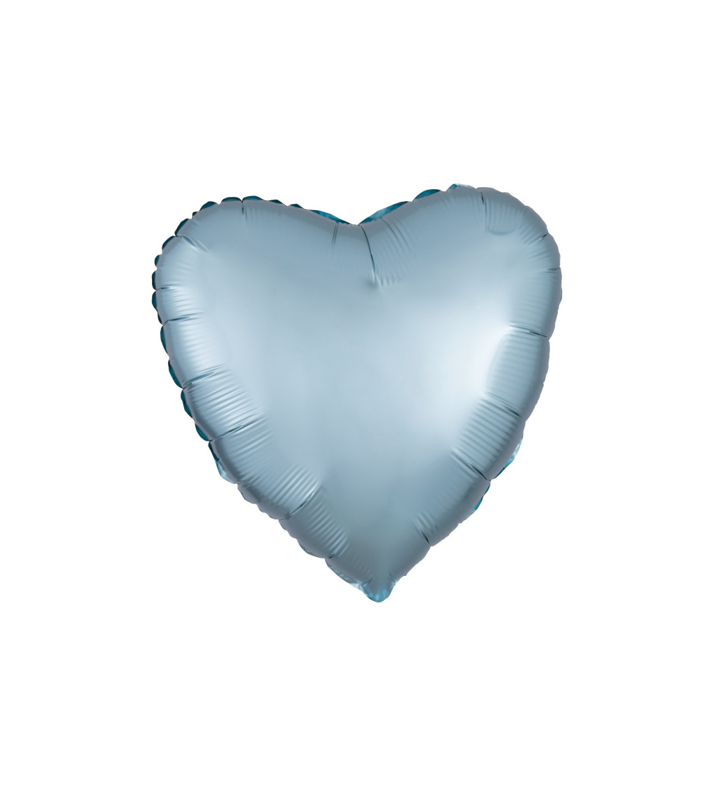 Balón fóliové srdce modré