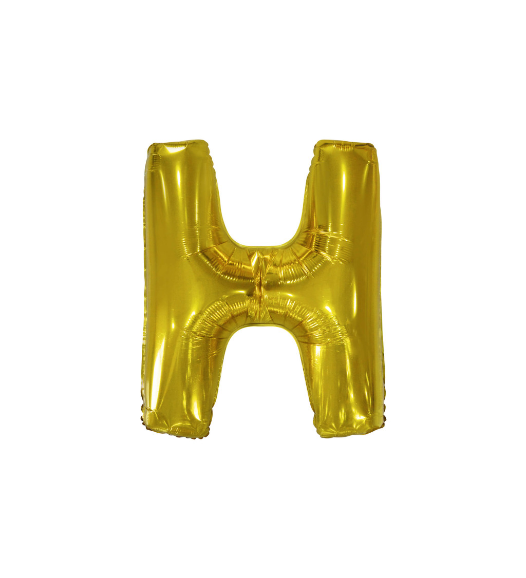 Zlatý fóliový balón H