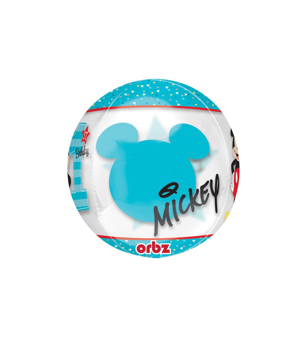 Balón Mickey první narozeniny