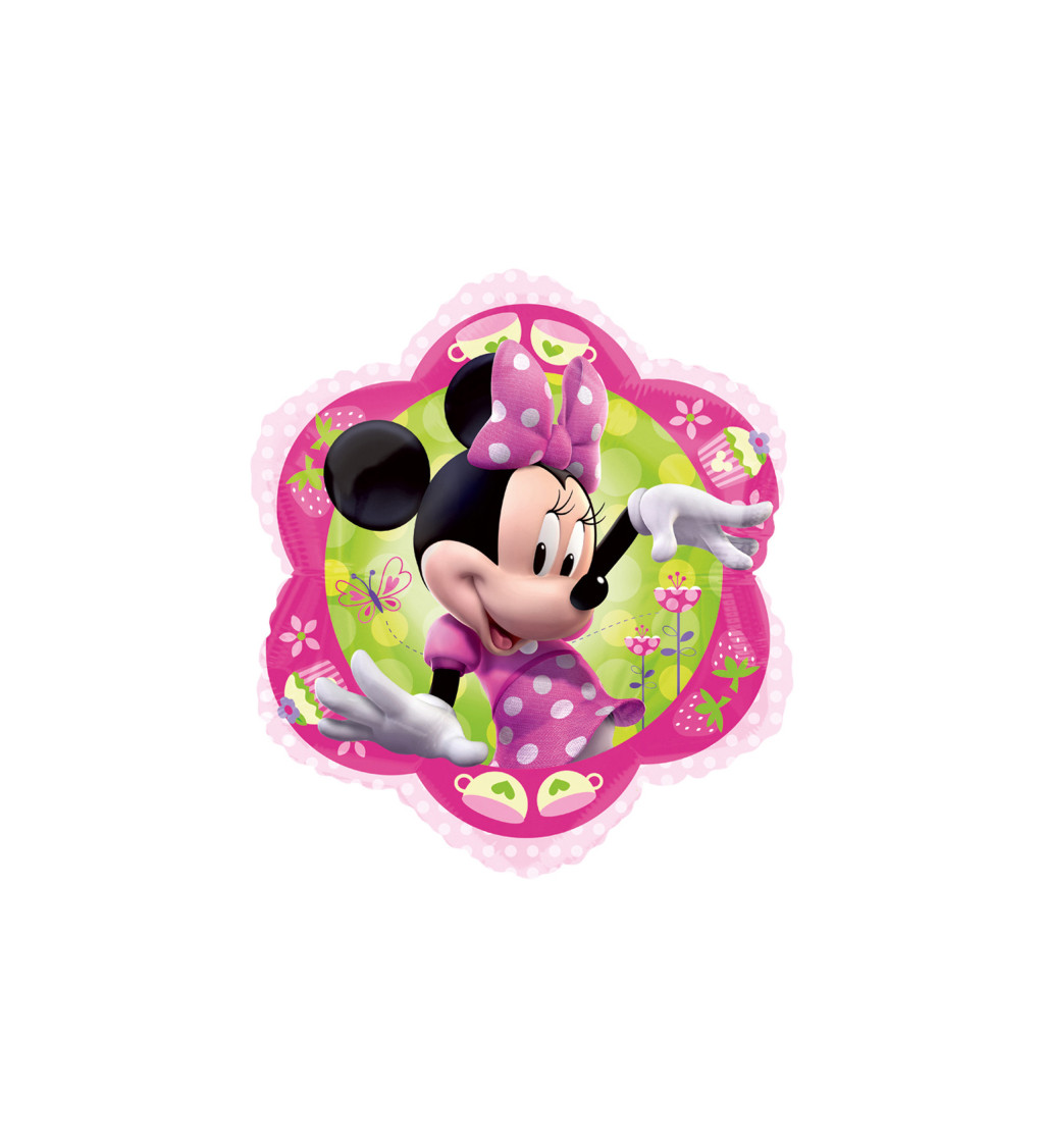Balónek růžový Minnie