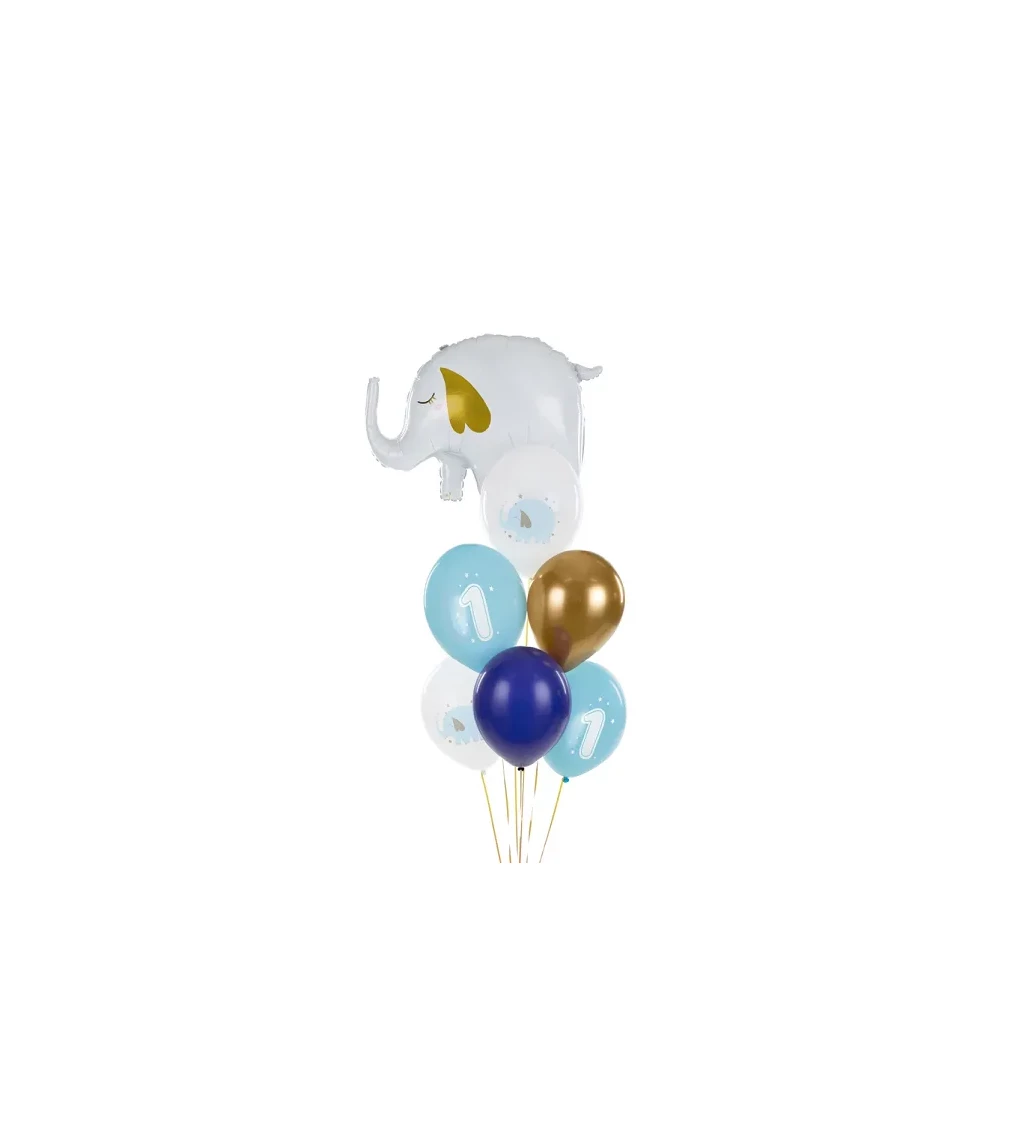 Balónky - 1. Narozeniny Kluk (50ks)