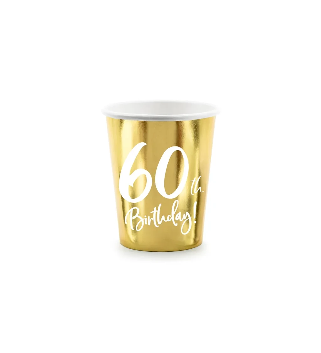 Zlaté kelímky 60.narozeniny