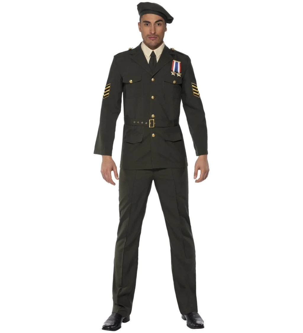Pánský kostým Poručík
