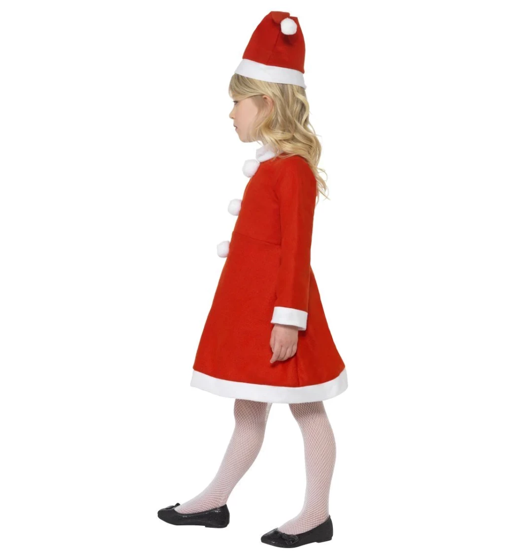 Dětský kostým - Miss Santa