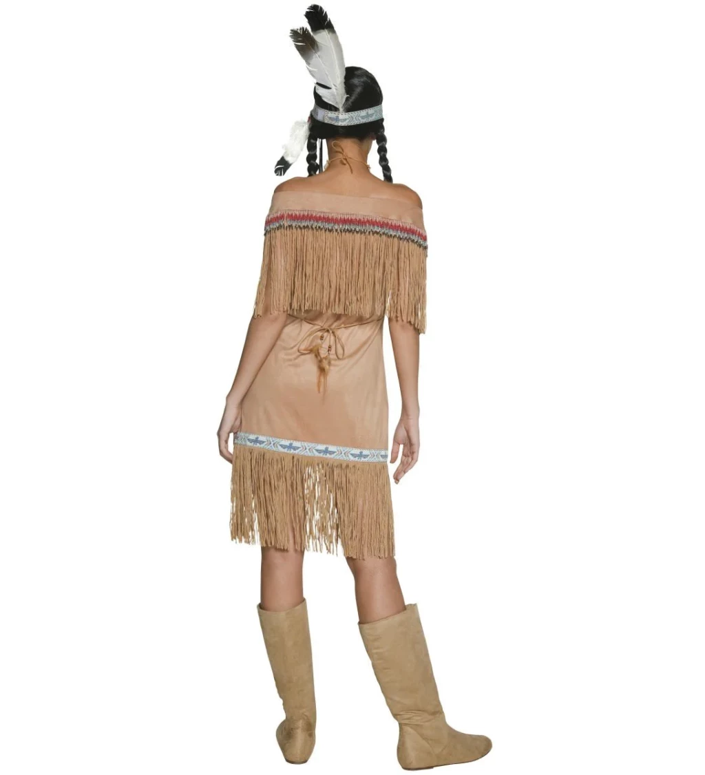 Dámský kostým Indiánka, Královna Apačů