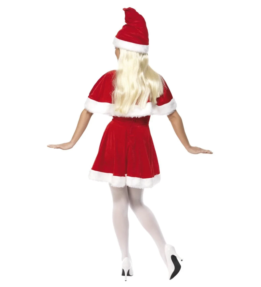Dámský kostým Miss Santa delux