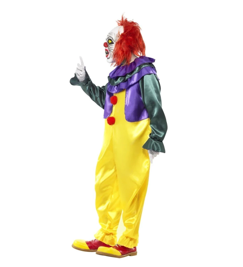 Pánský kostým Hororový cirkusový klaun