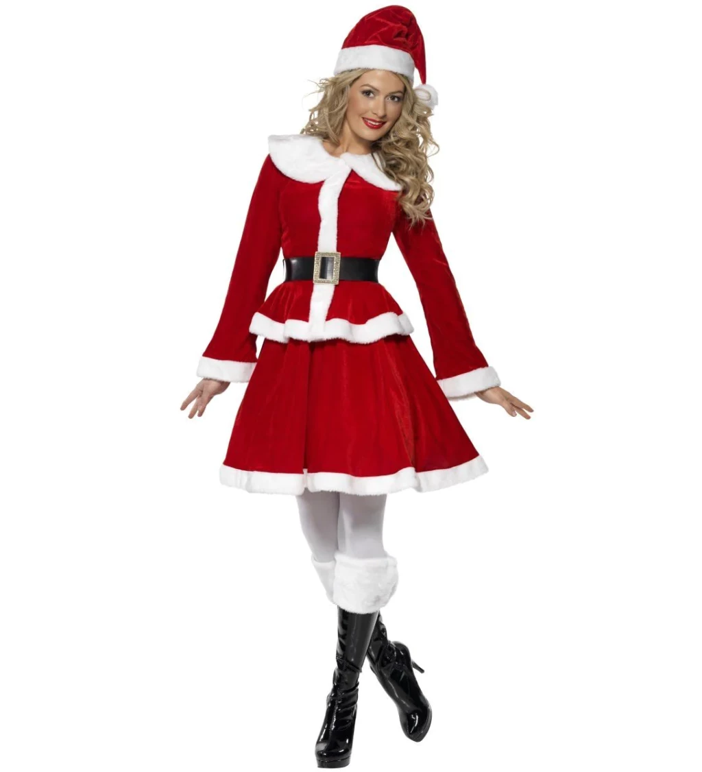 Dámský kostým Miss Santa, rukávník