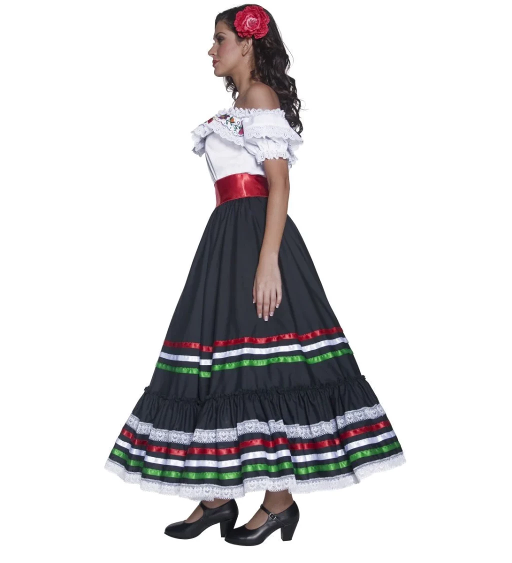 Dámský kostým Mexičanka deluxe