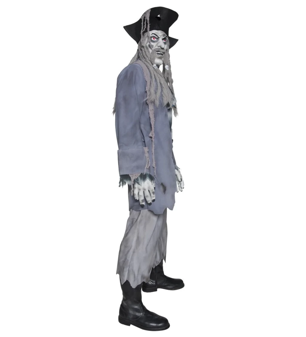 Pánský kostým Zombie pirát s dready