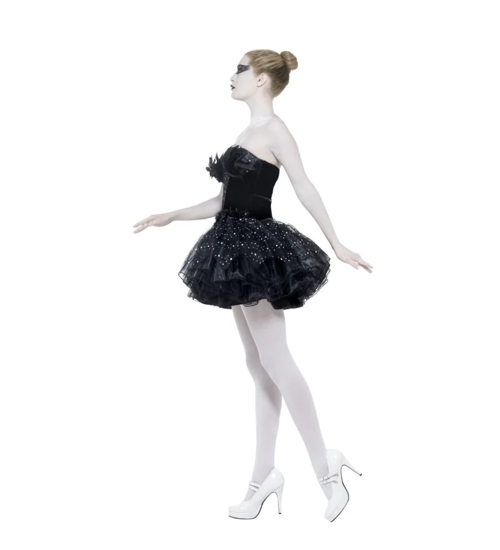 Dámský kostým - Baletka, Černá labuť