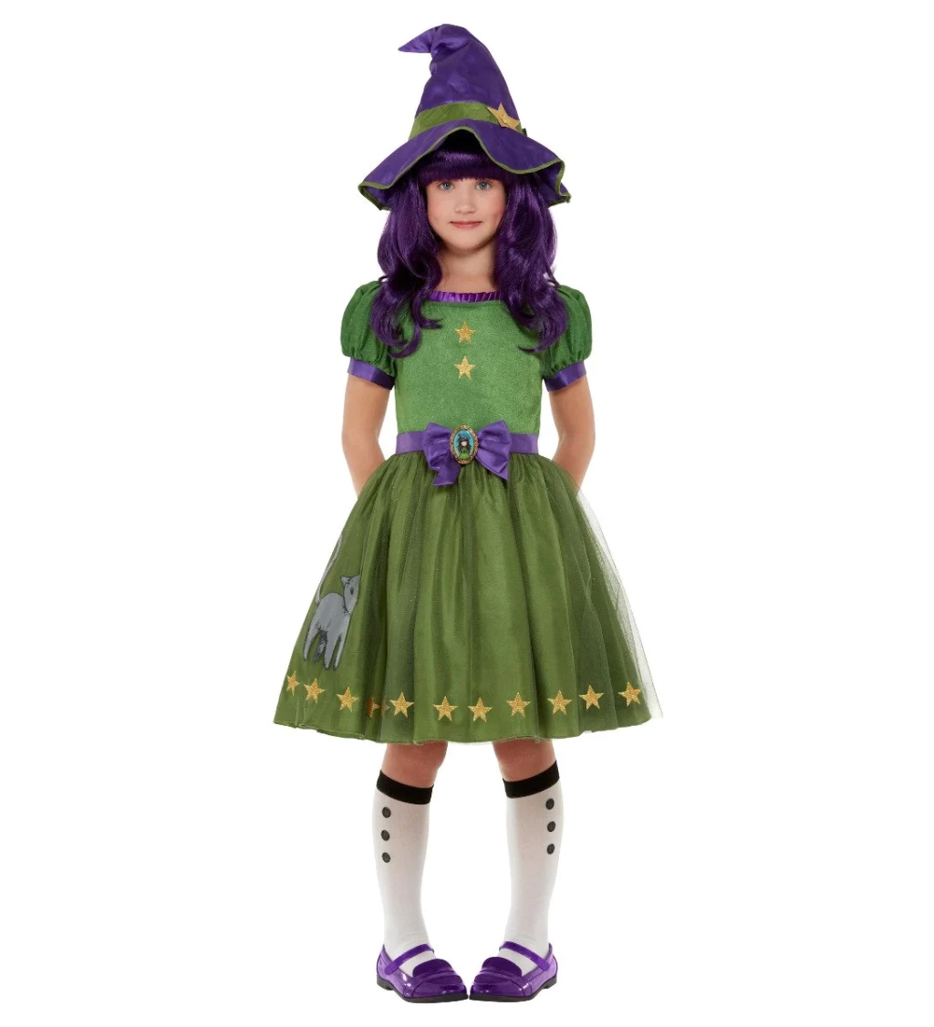 Krásná čarodějka - Dětský kostým