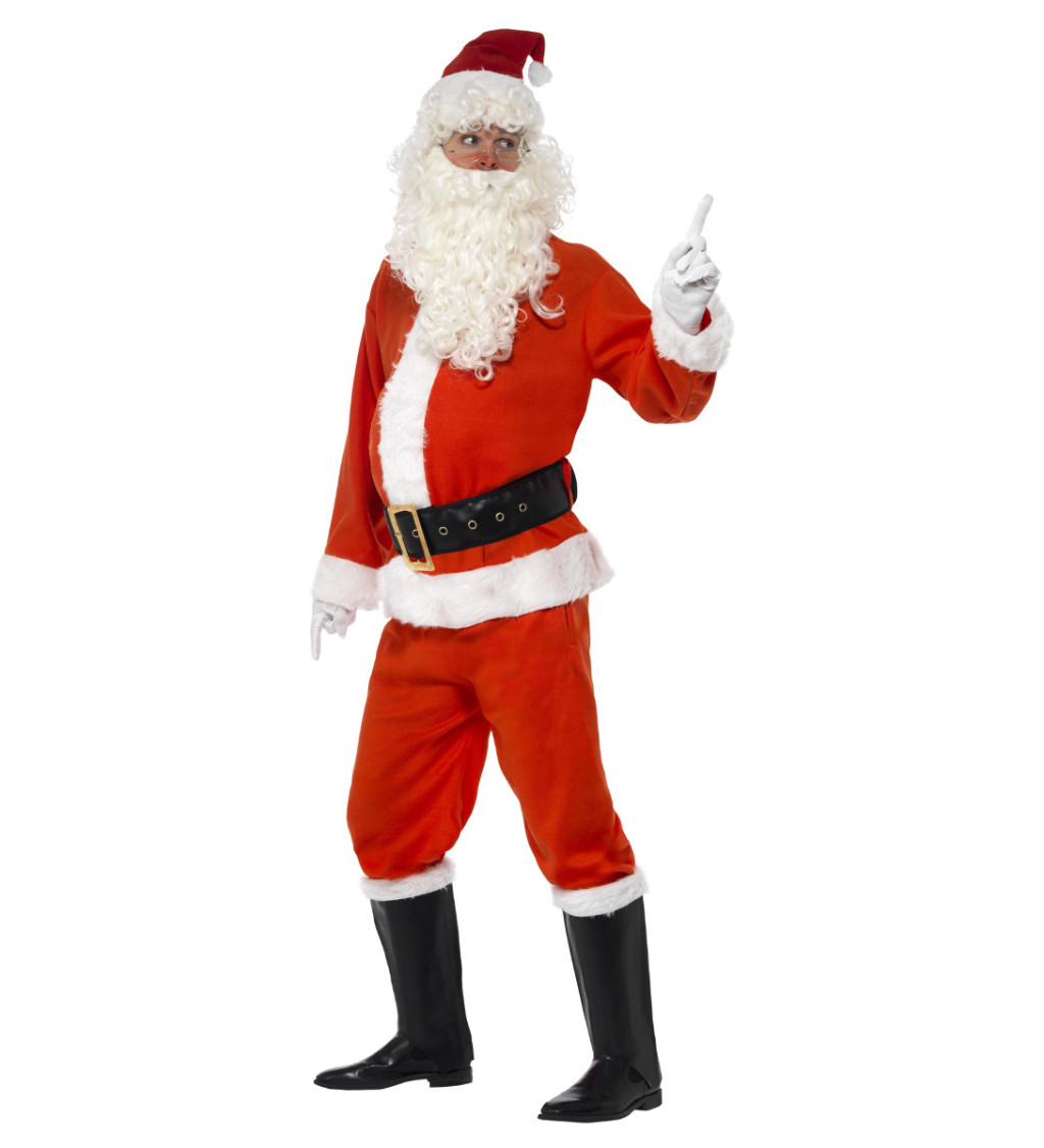 Pánský kostým Santa Deluxe