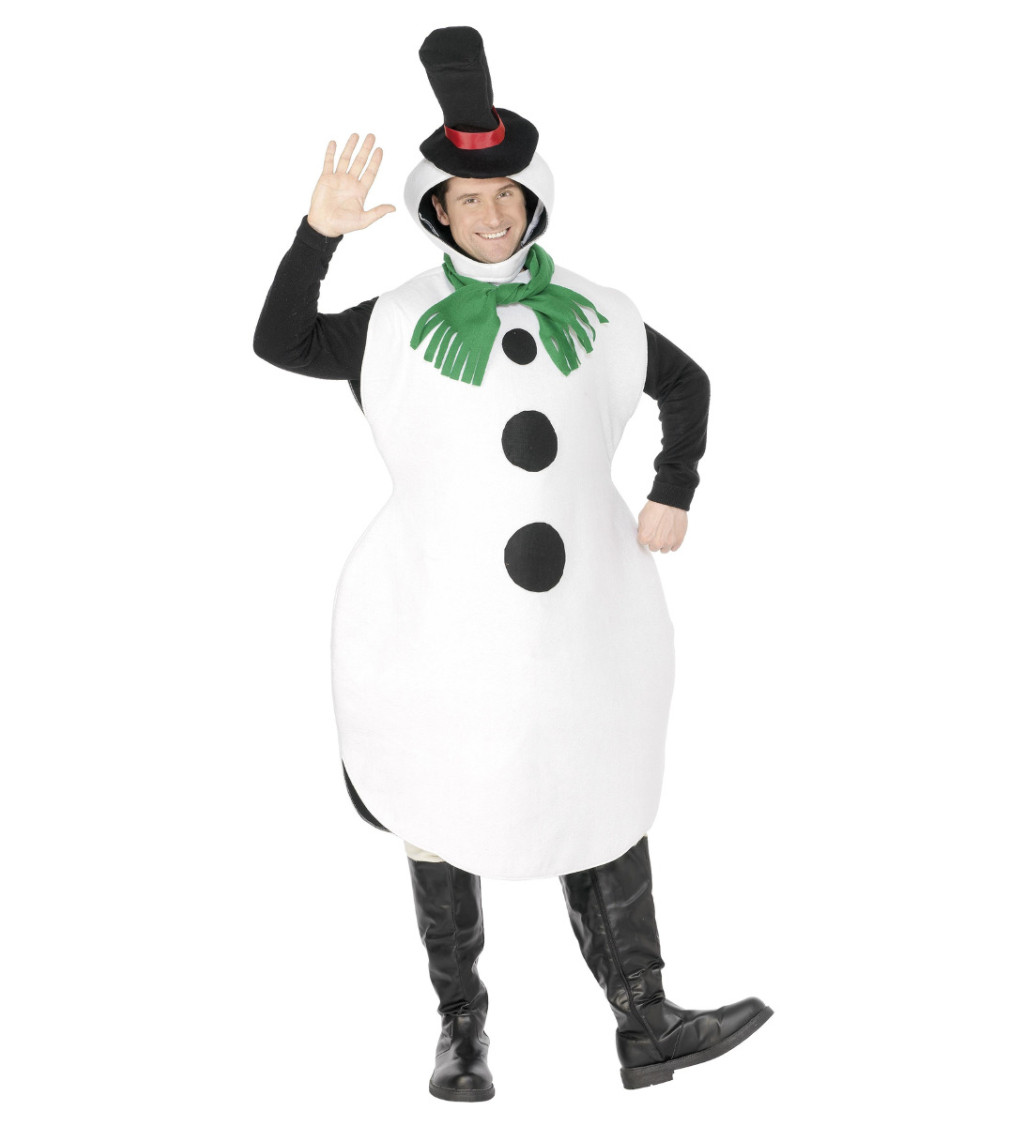 Unisex kostým Sněhulák