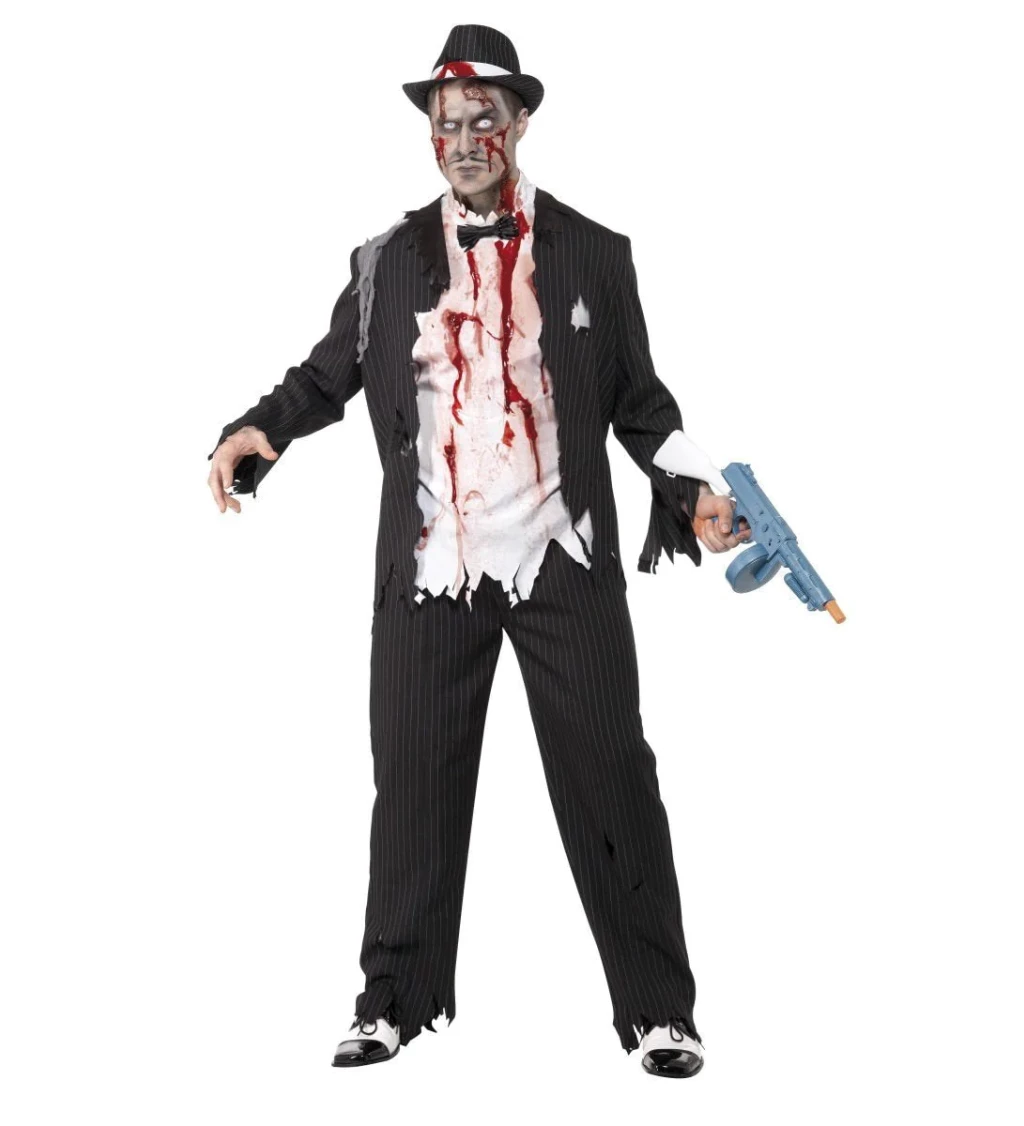 Pánský kostým Zombie mafián
