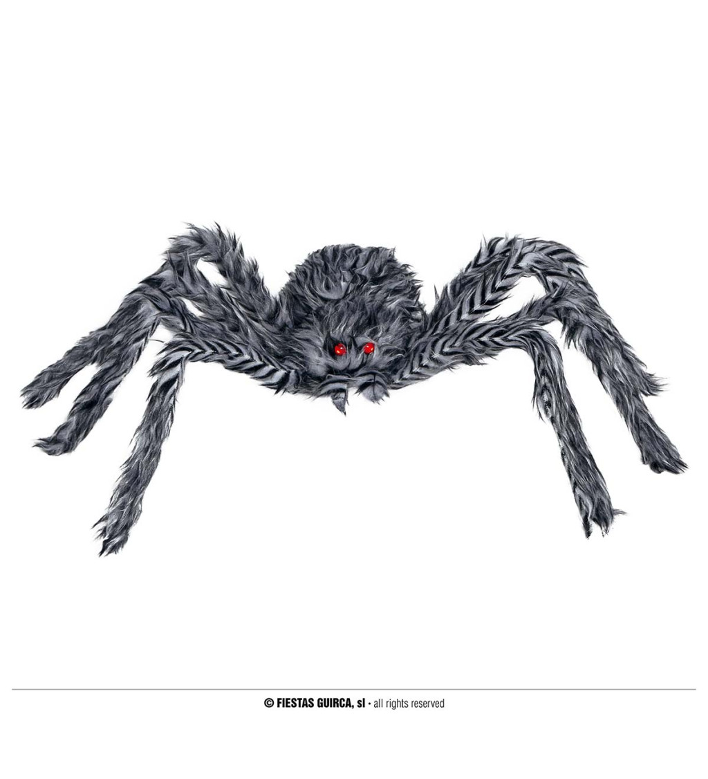 Pavouk - šedý, 60 cm