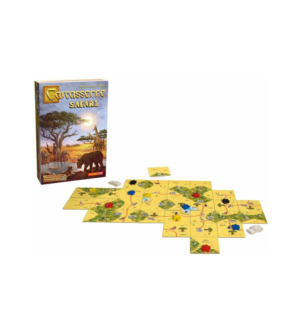 Carcassonne safari stolní hra
