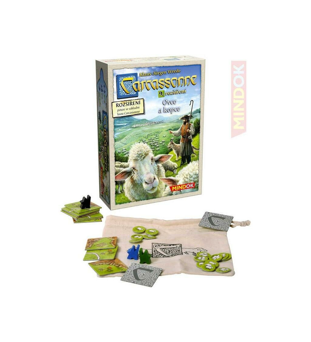 Carcassonne Ovce a kopce - stolní hra
