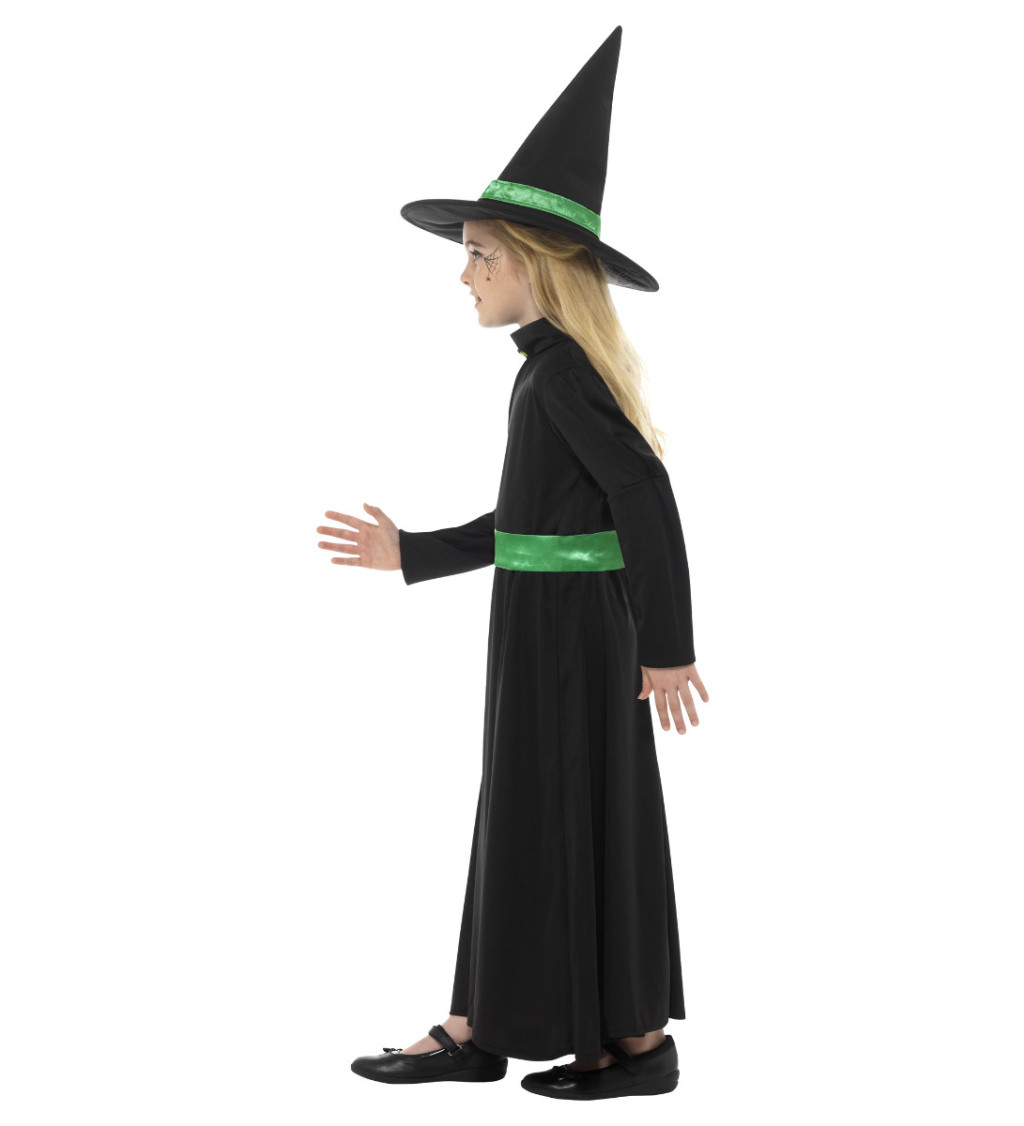 Dětský kostým Zlá čarodějnice