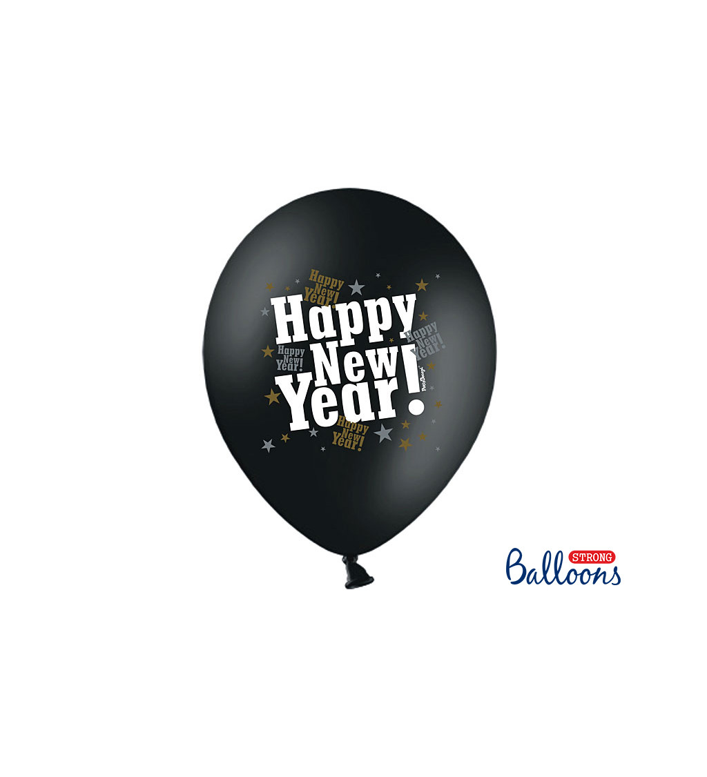 Latexové balónky Happy New Year