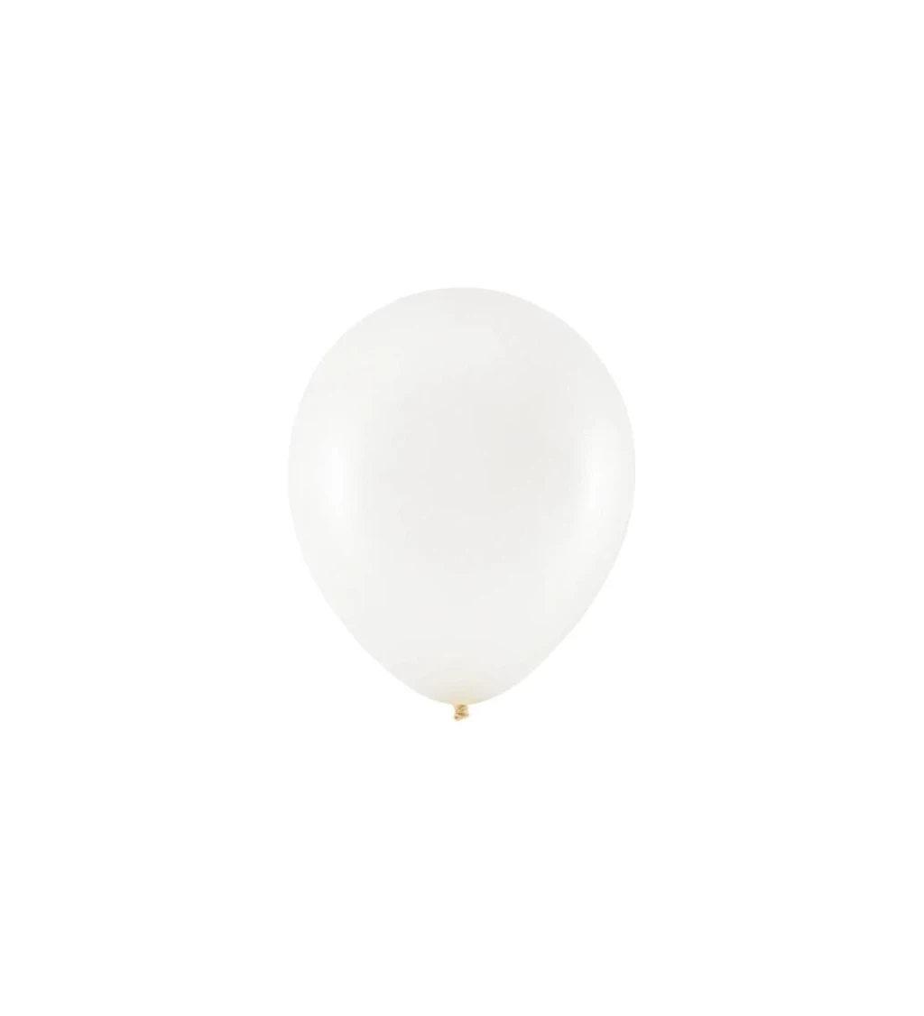 Bílé balónky latexové