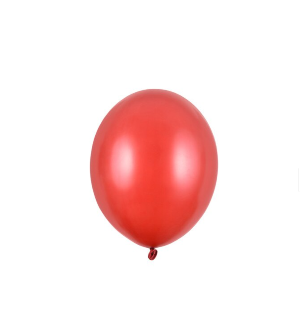 Malé balónky červené