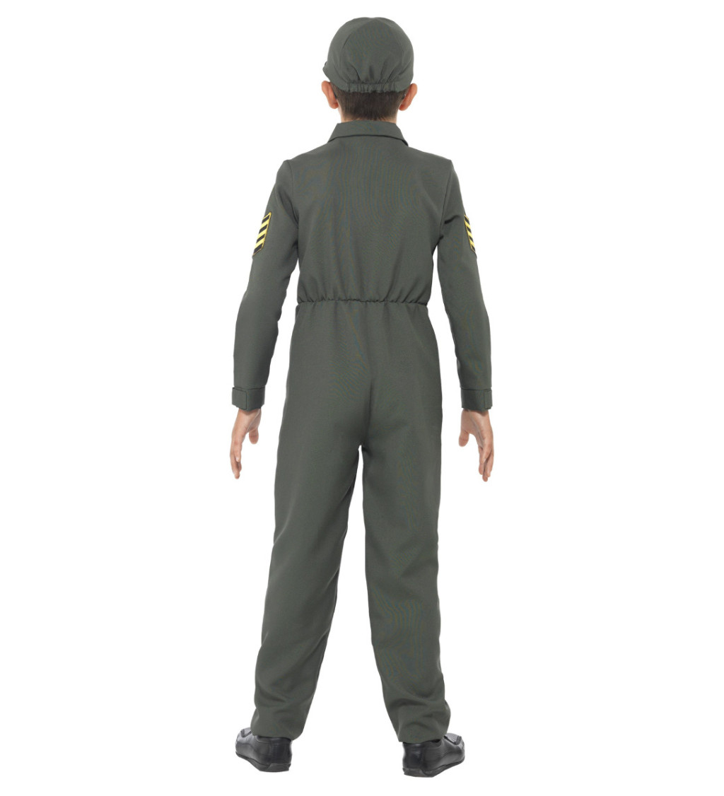 Dětský kostým pro chlapce - Vojenský letec