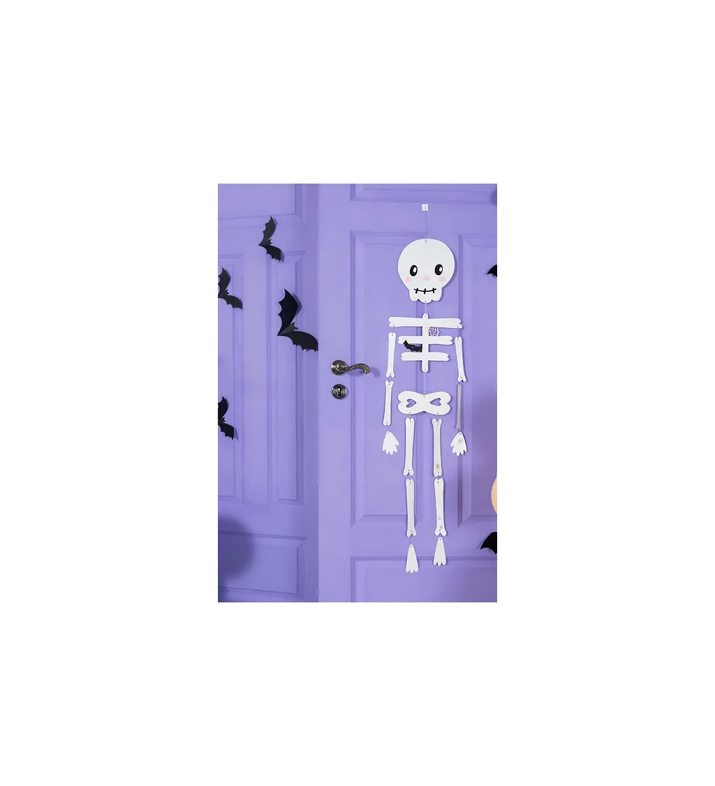 Závěsný kostlivec - Dekorace