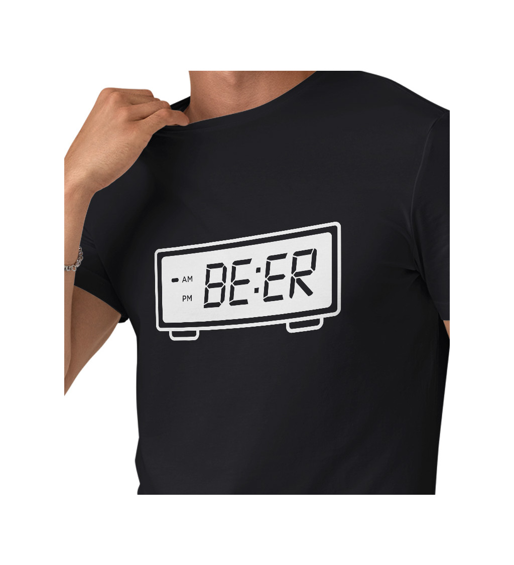 Pánské triko černé - Beer