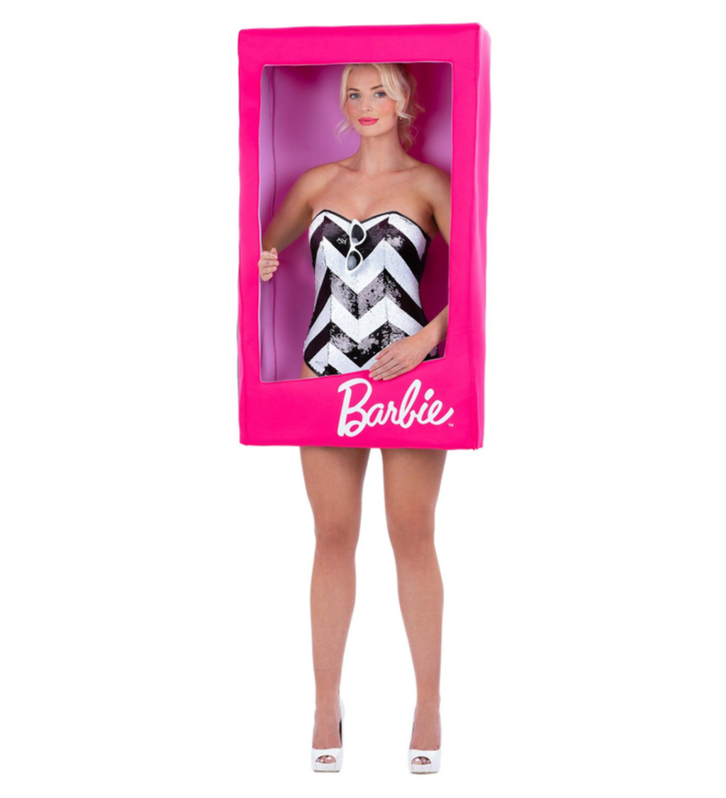 3D kostým - Barbie Box