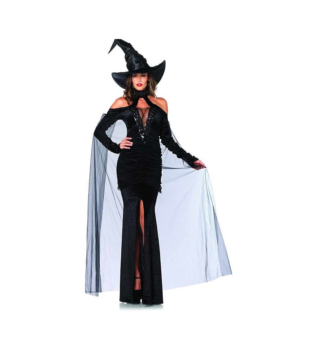 Dámský kostým Luxusní čarodějnice