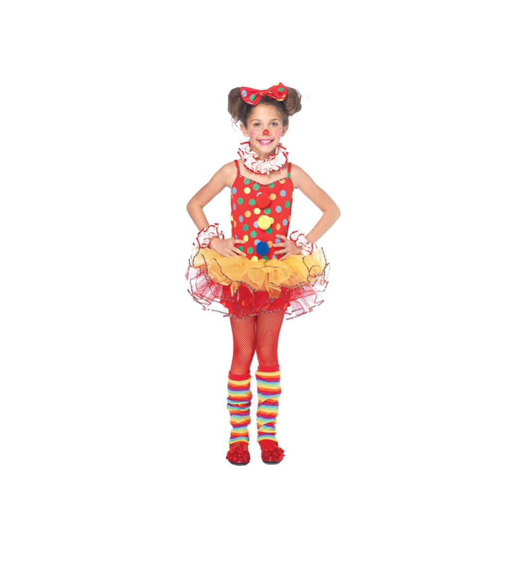 Dětský kostým cirkusové klaunice