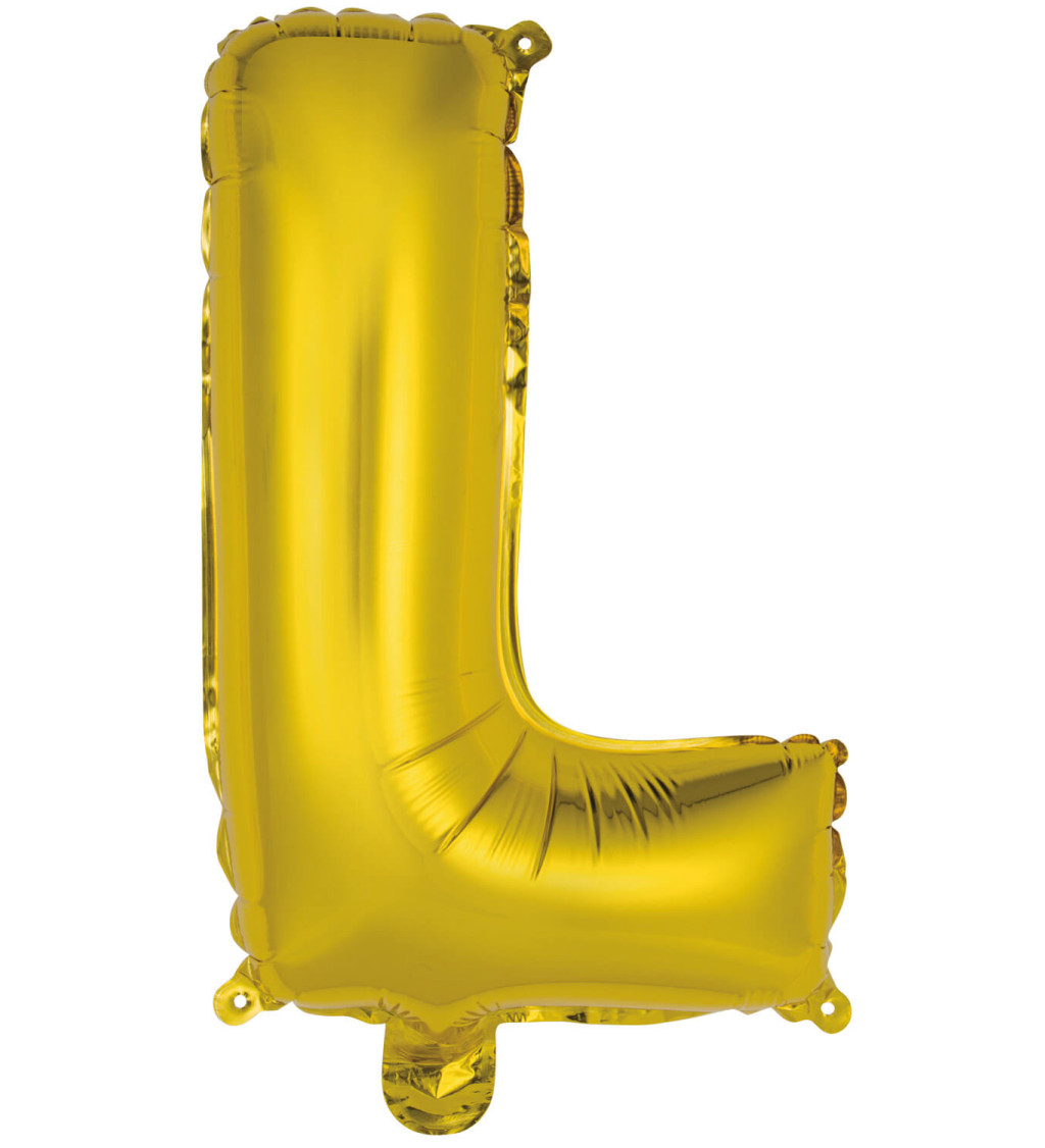 Malý zlatý balónek L
