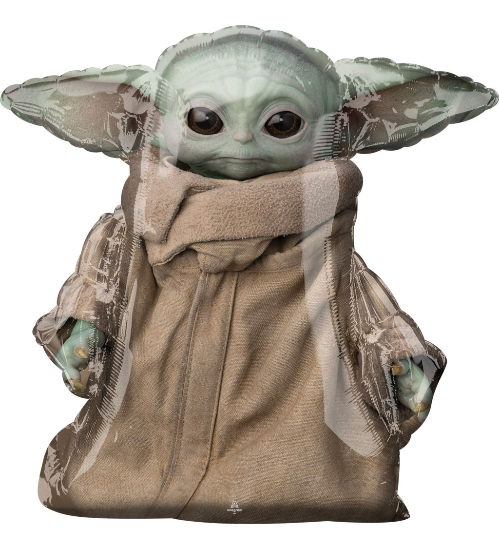 Fóliový balónek - Star Wars Yoda