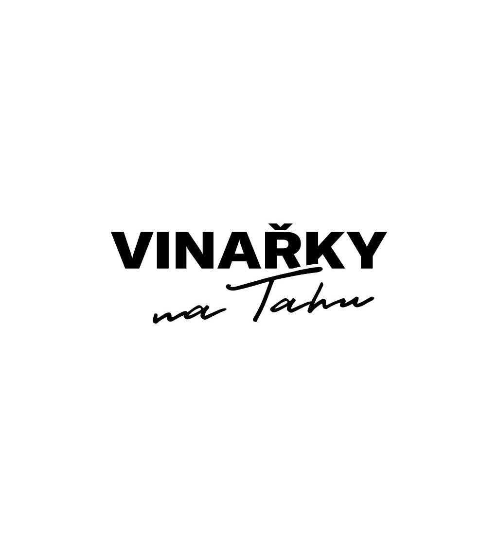 Dámské triko bílé Vinařky na tahu